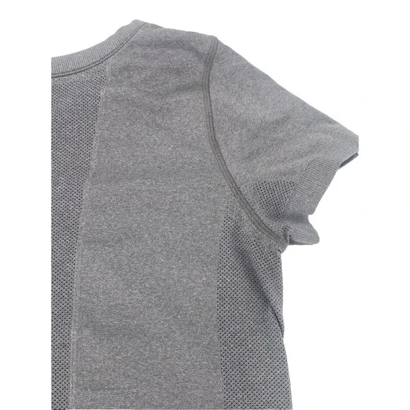 Lululemon Swiftly Tech Shirt Gray Running Pullover Short Sleeve Women's 10**READ - Picture 8 of 9